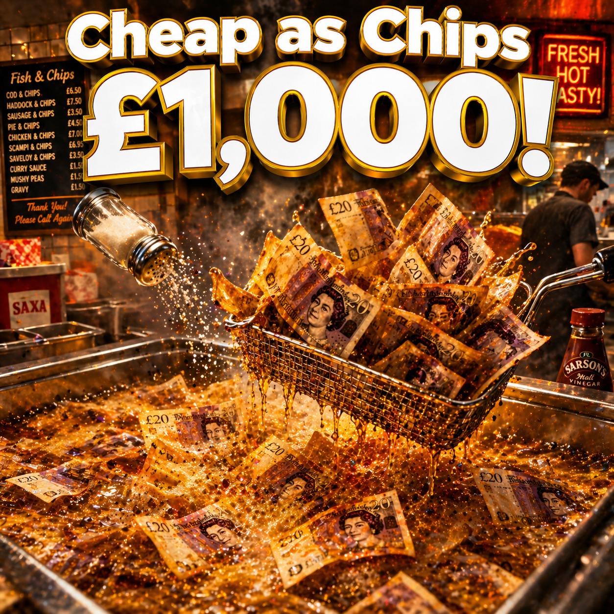 Cheap as Chips - £1,000! #18