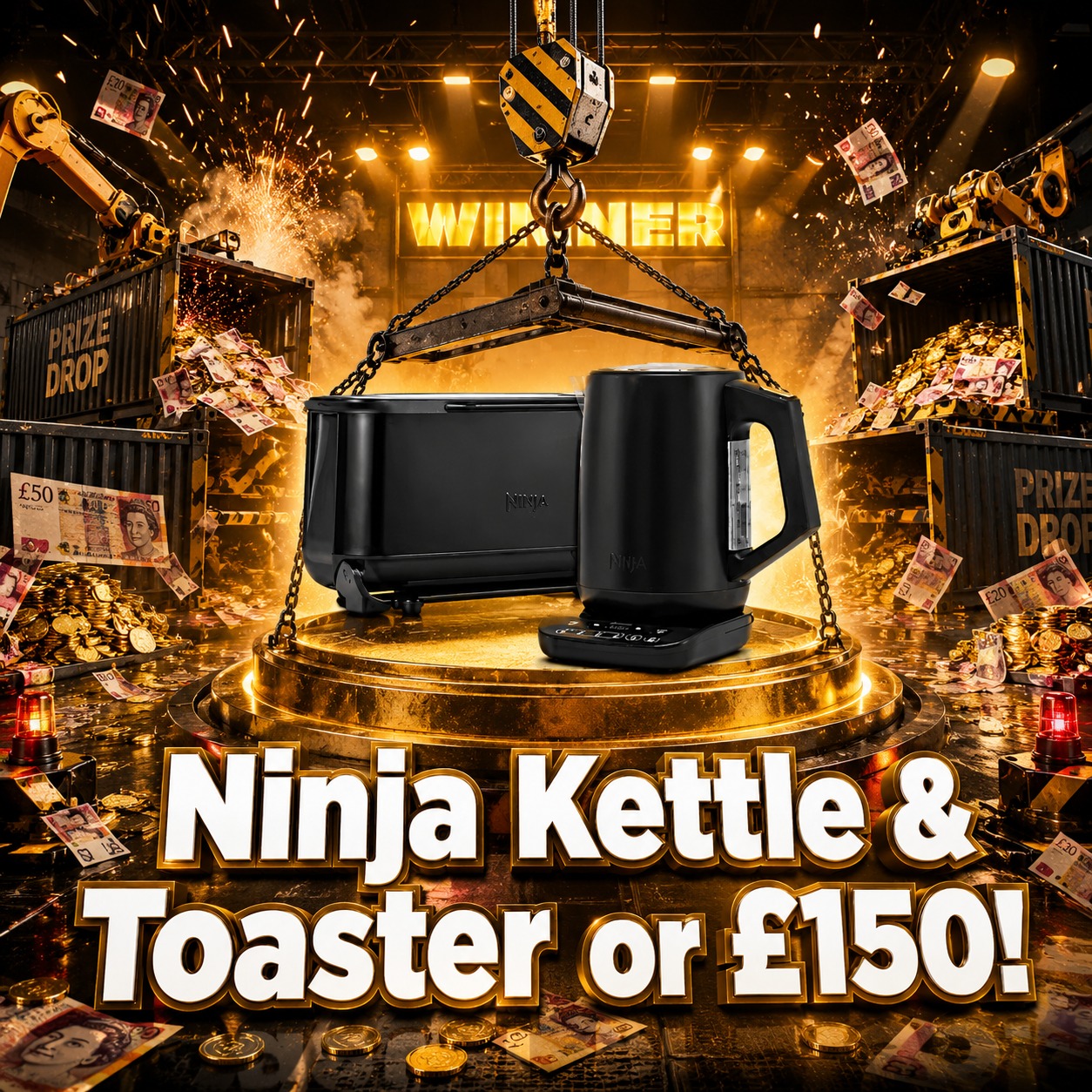 Ninja Kettle & Toaster or £150! #2