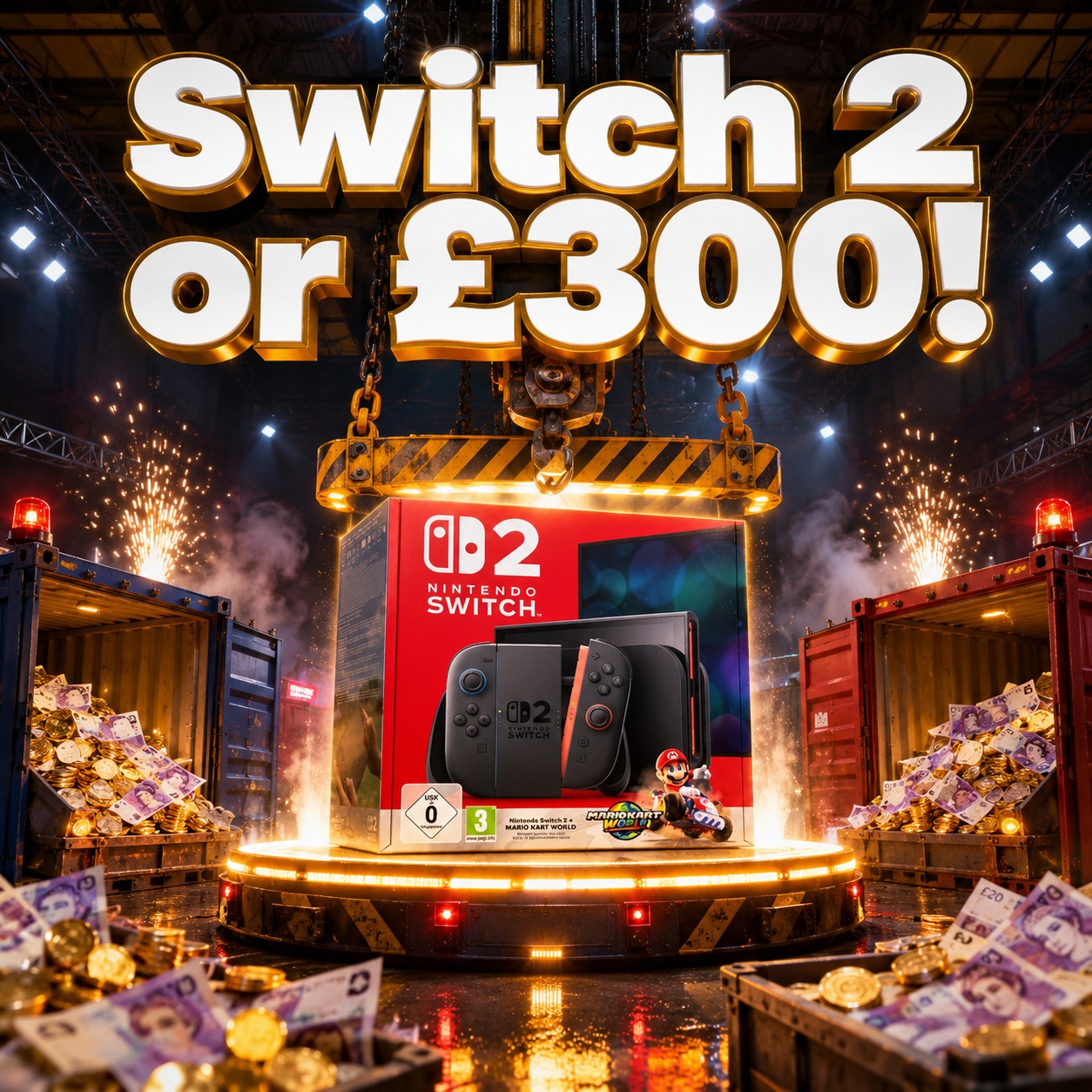 Switch 2 or £300! #9