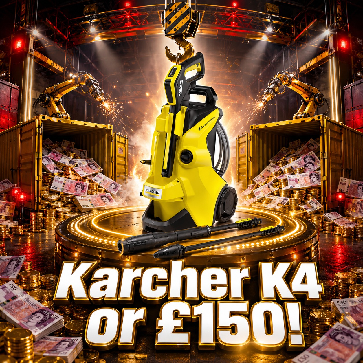 Karcher K4 or £150! #4