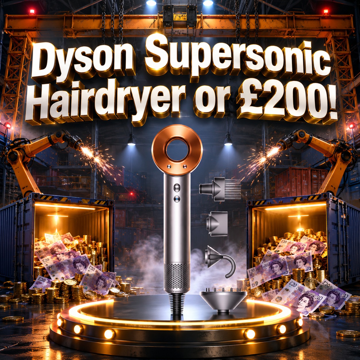 Dyson Supersonic Hairdryer or £200! #29