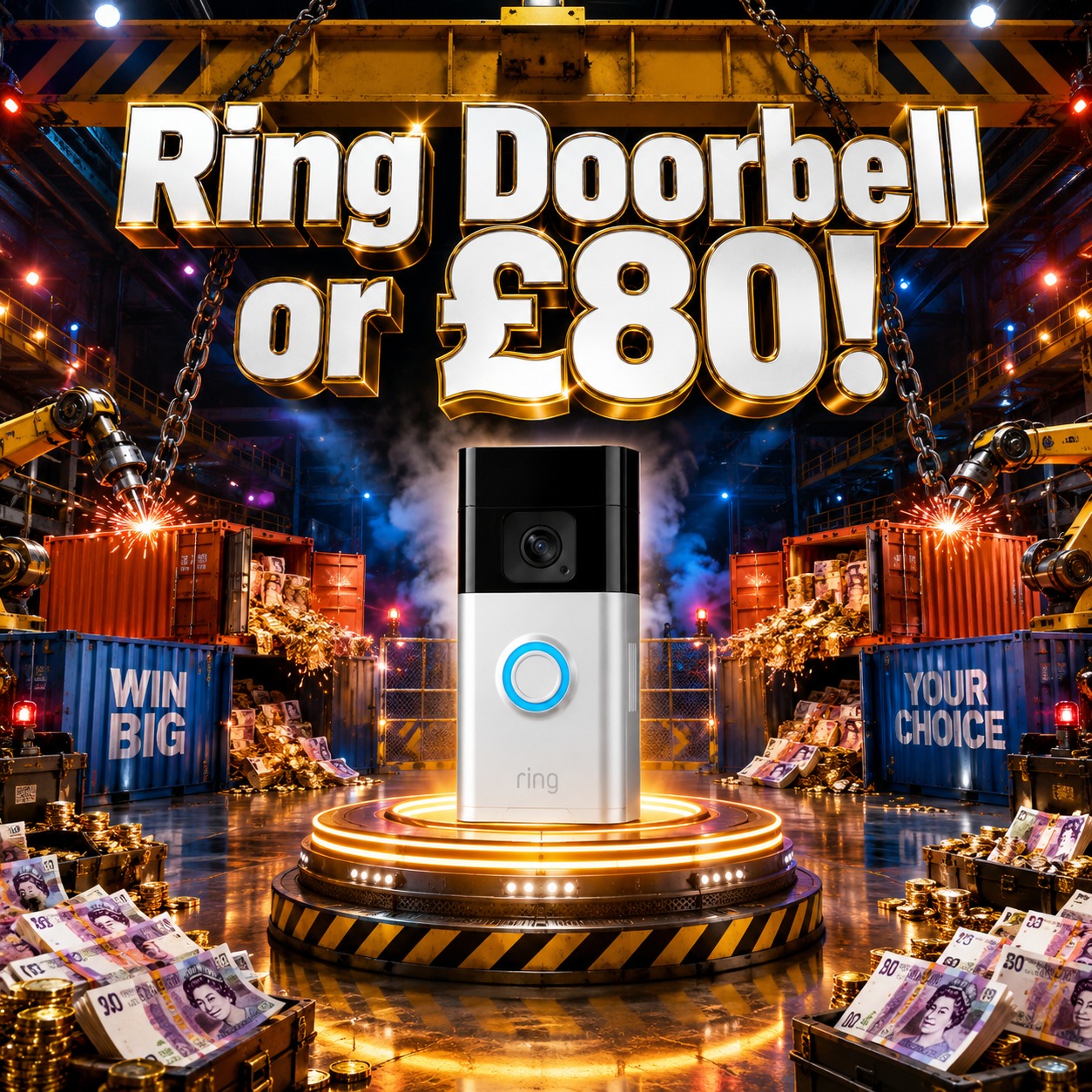 Ring Doorbell or £80! #26