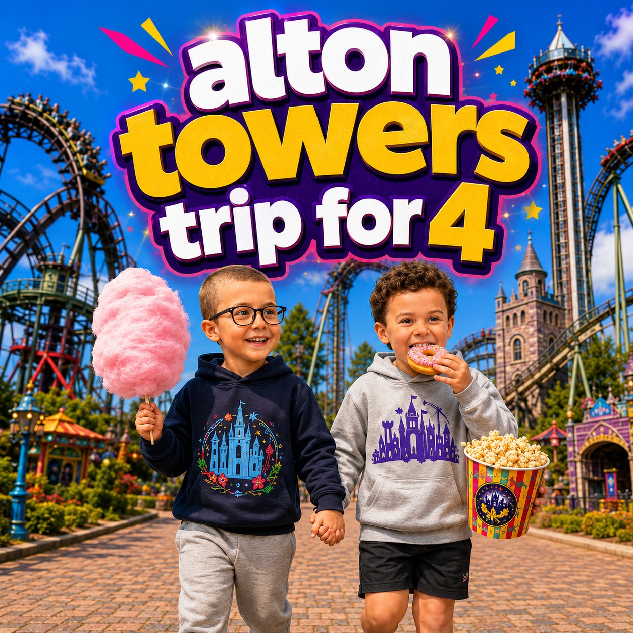 Alton Towers Trip for 4! #5