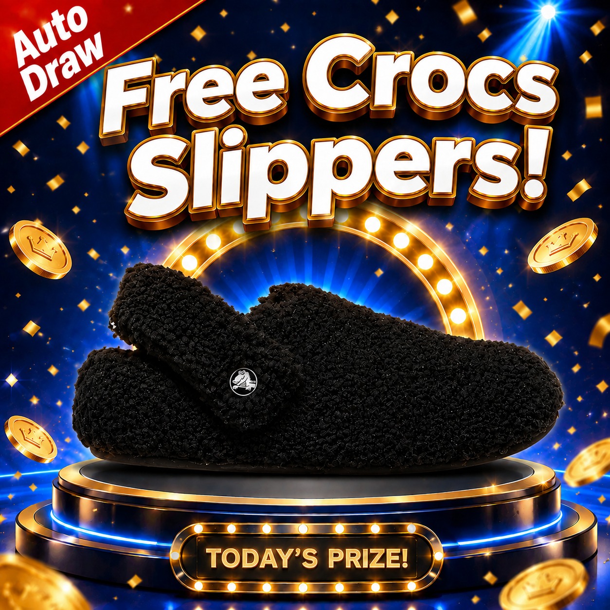 Free Crocs Slippers! - Auto Draw