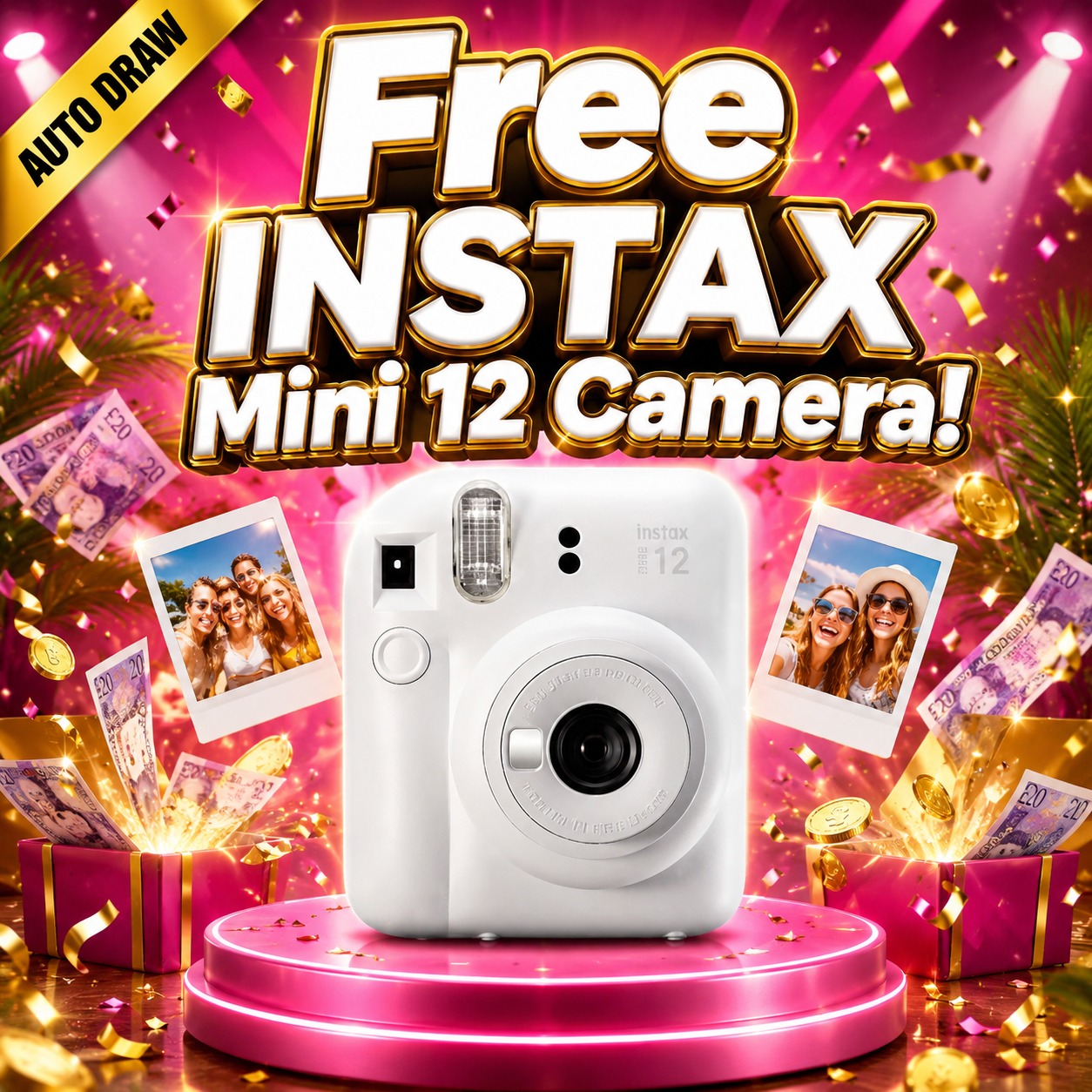 Free INSTAX Mini Camera - Auto Draw! #2