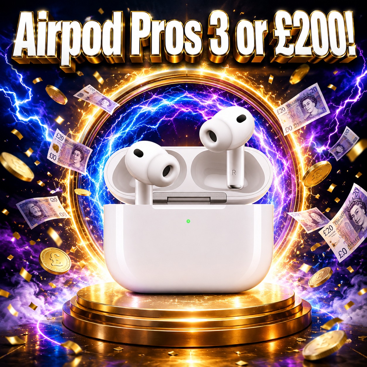 Airpod Pros 3 or £200! #10