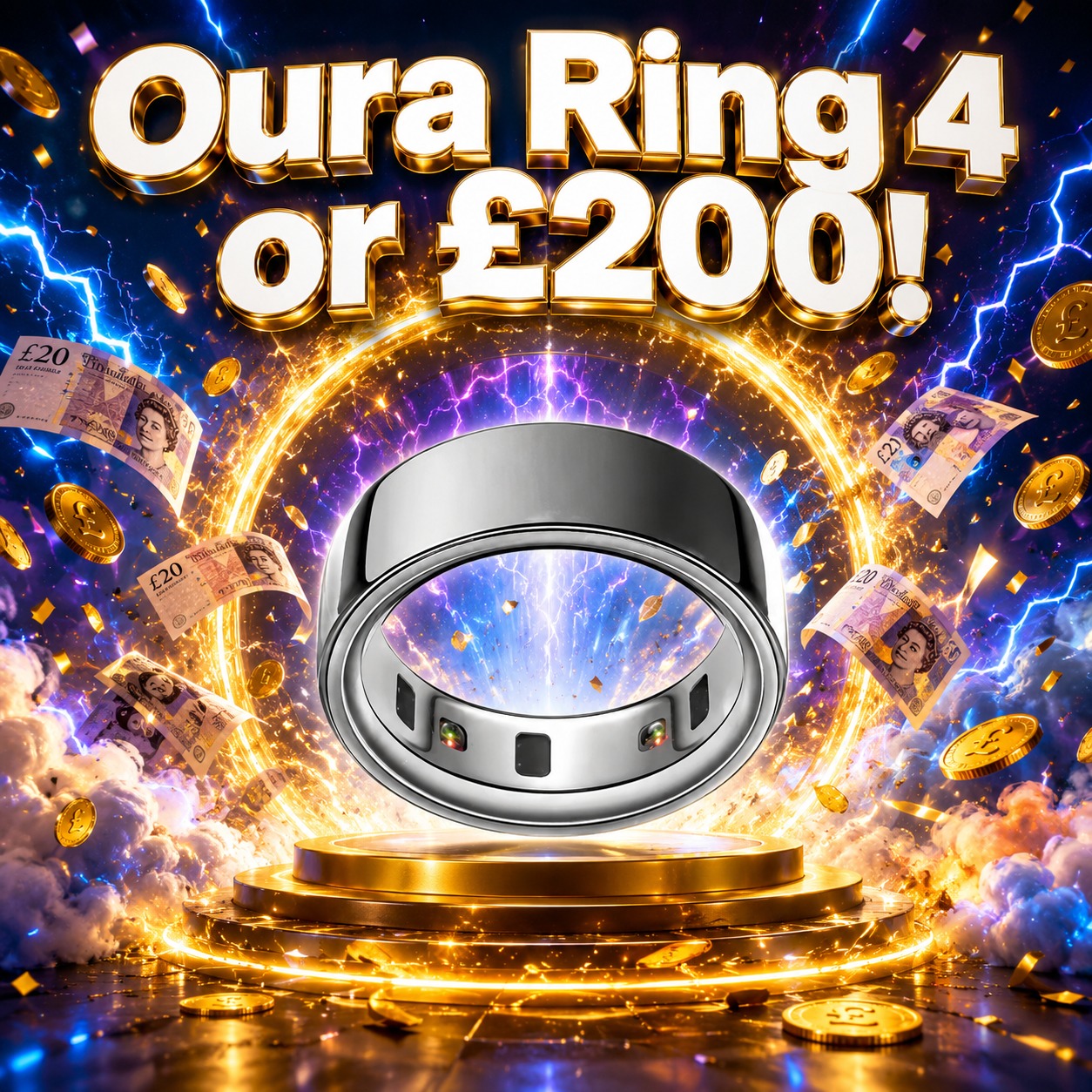 Oura Ring 4 or £200! #4