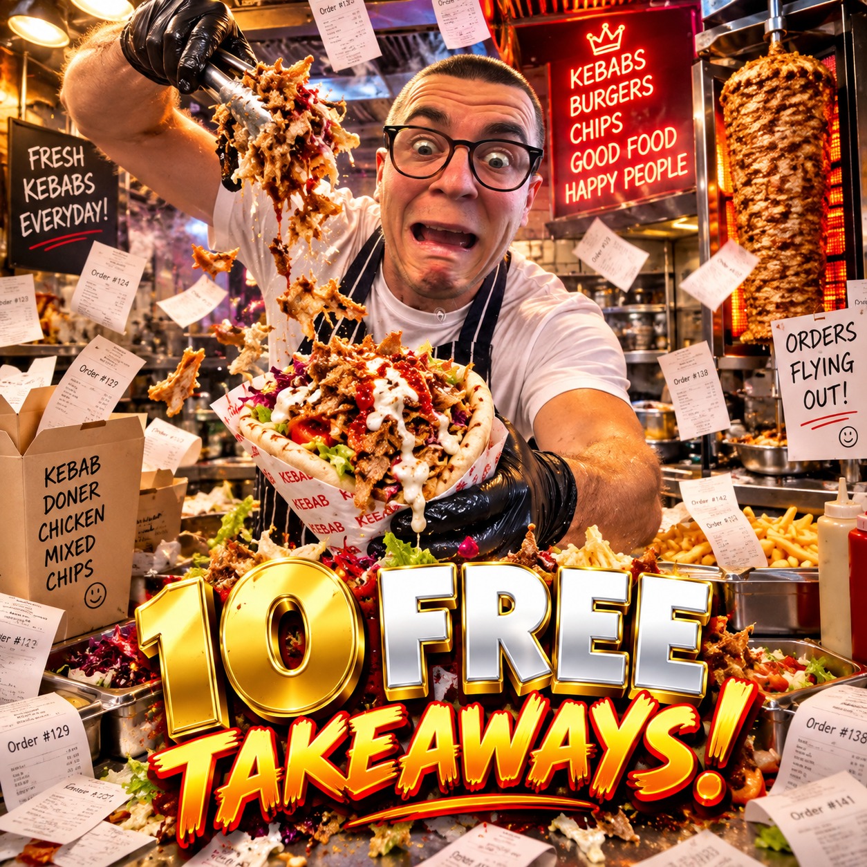 10 FREE TAKEAWAYS ON US! #5
