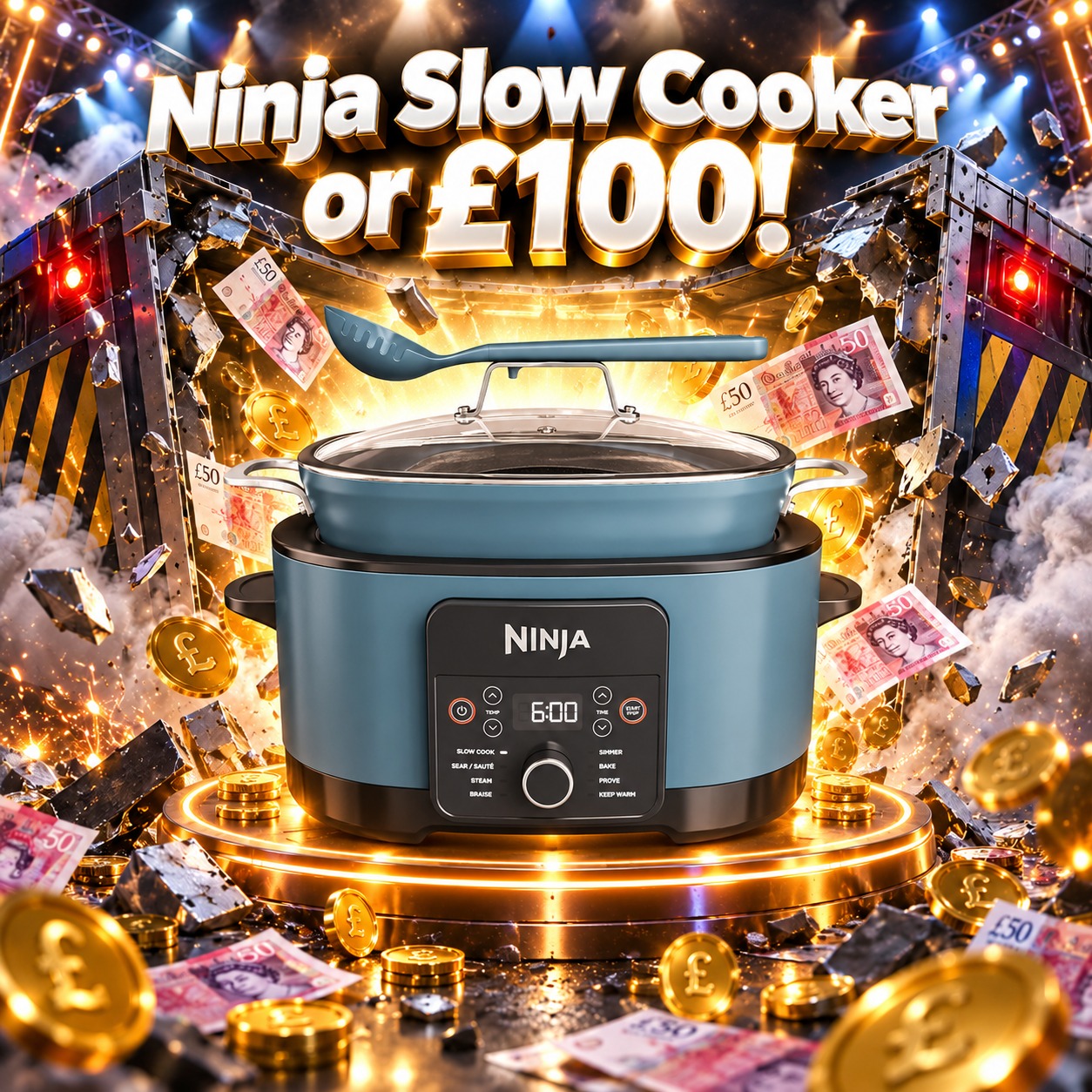 Ninja Slow Cooker or £100! #35