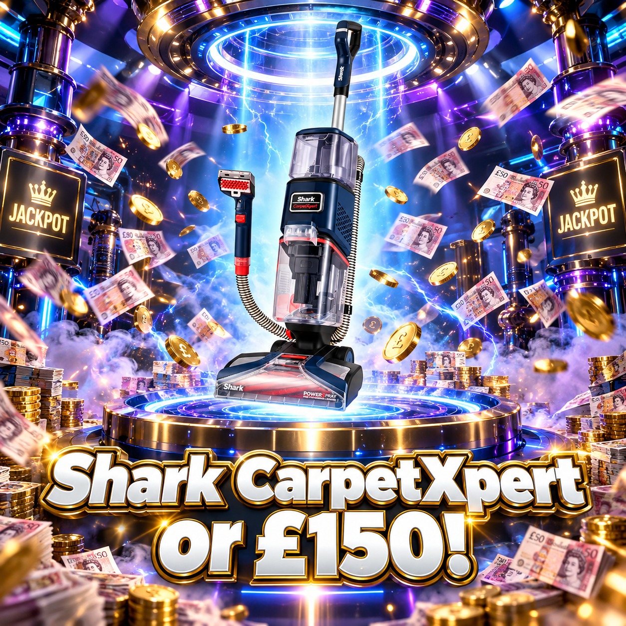 Shark CarpetXpert or £150! #2