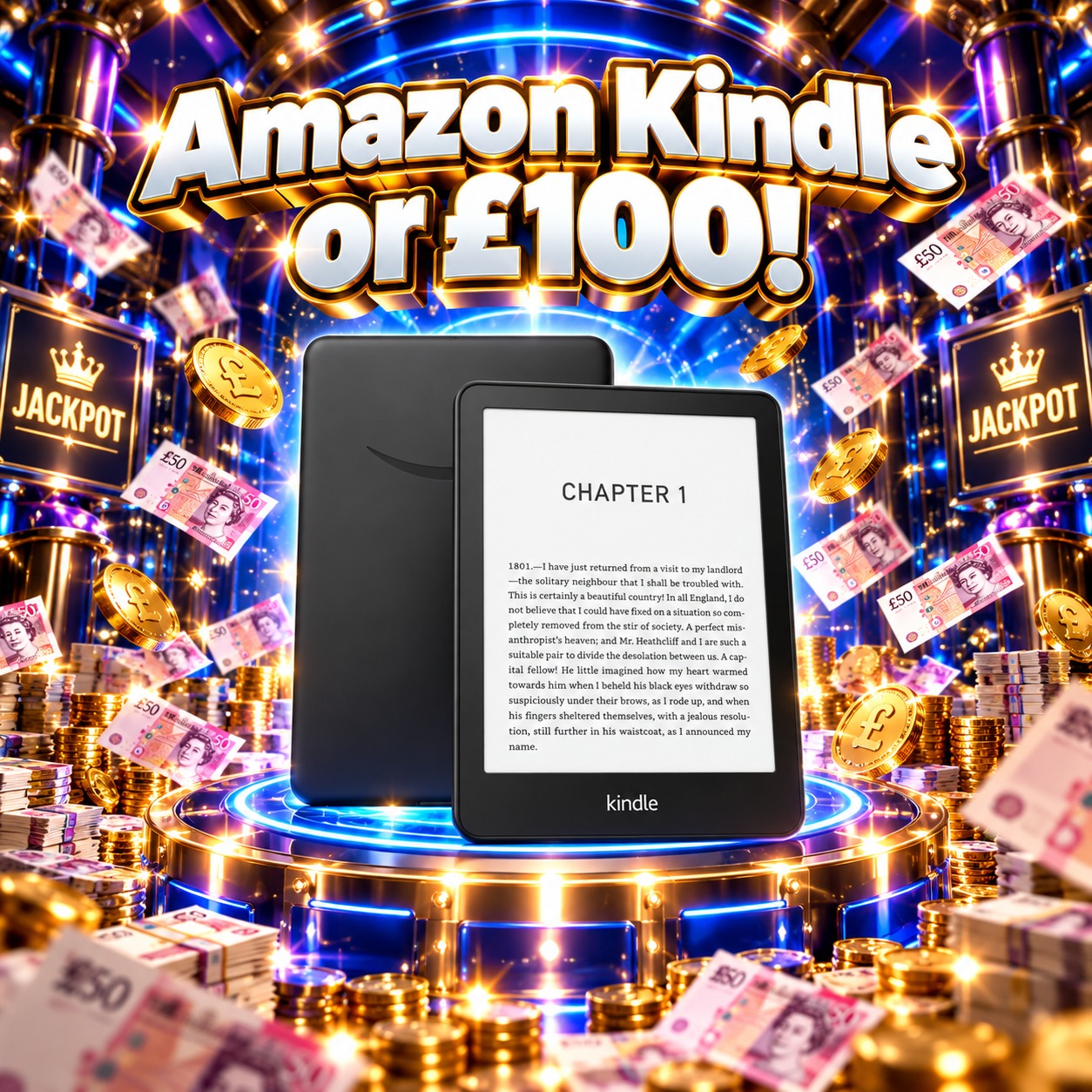 Amazon Kindle or £100! #13