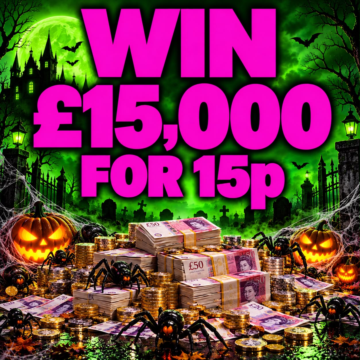 WICKED WENDESDAYS - £15,000 for 15p!
