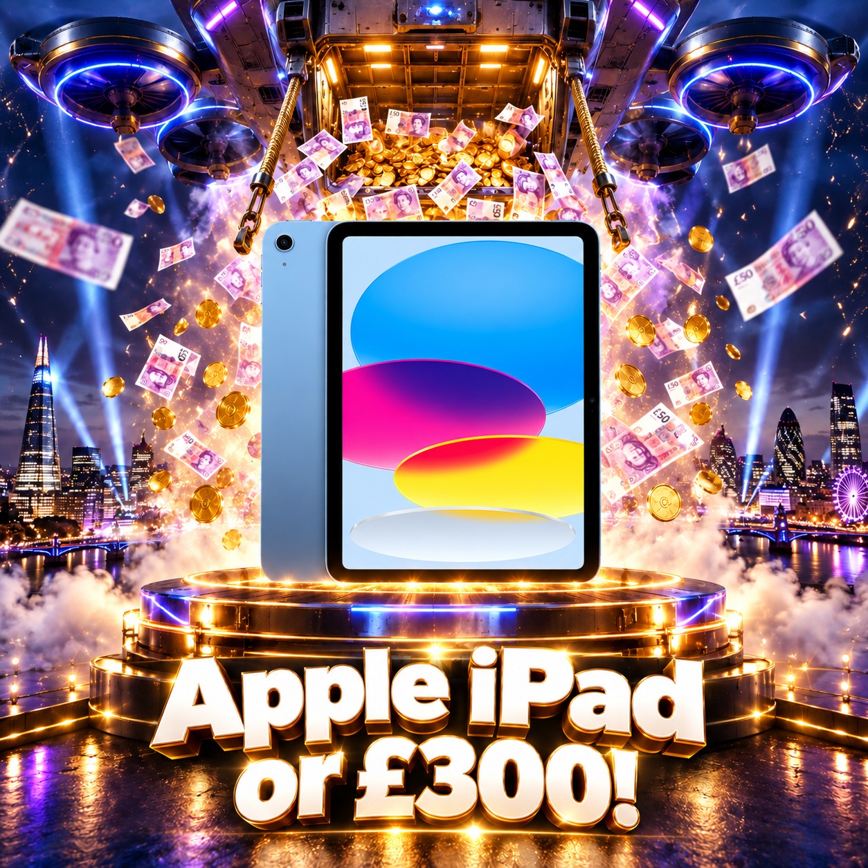 Apple iPad or £300! #5