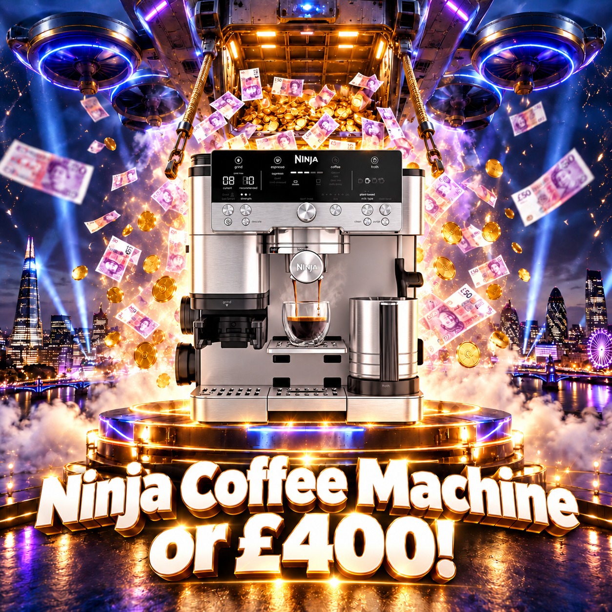 Ninja Coffee Machine or £400! #25