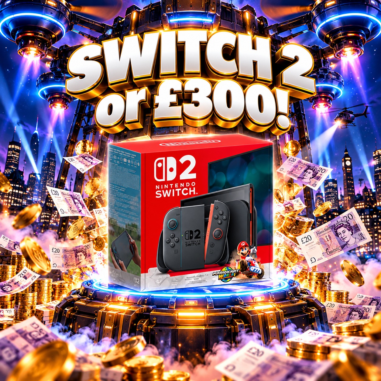 Switch 2 or £300! #10