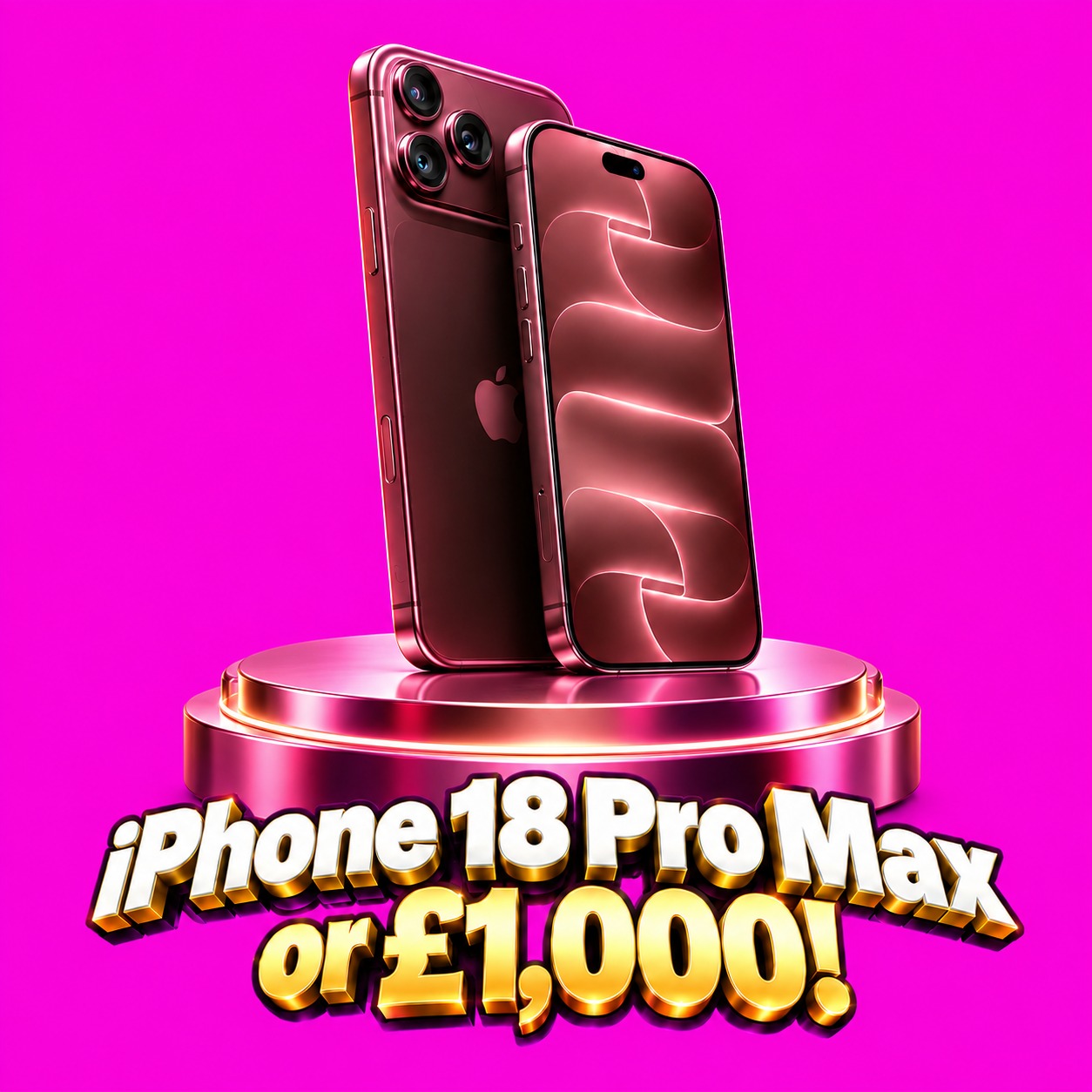 iPhone 18 Pro Max or £1,000! #2