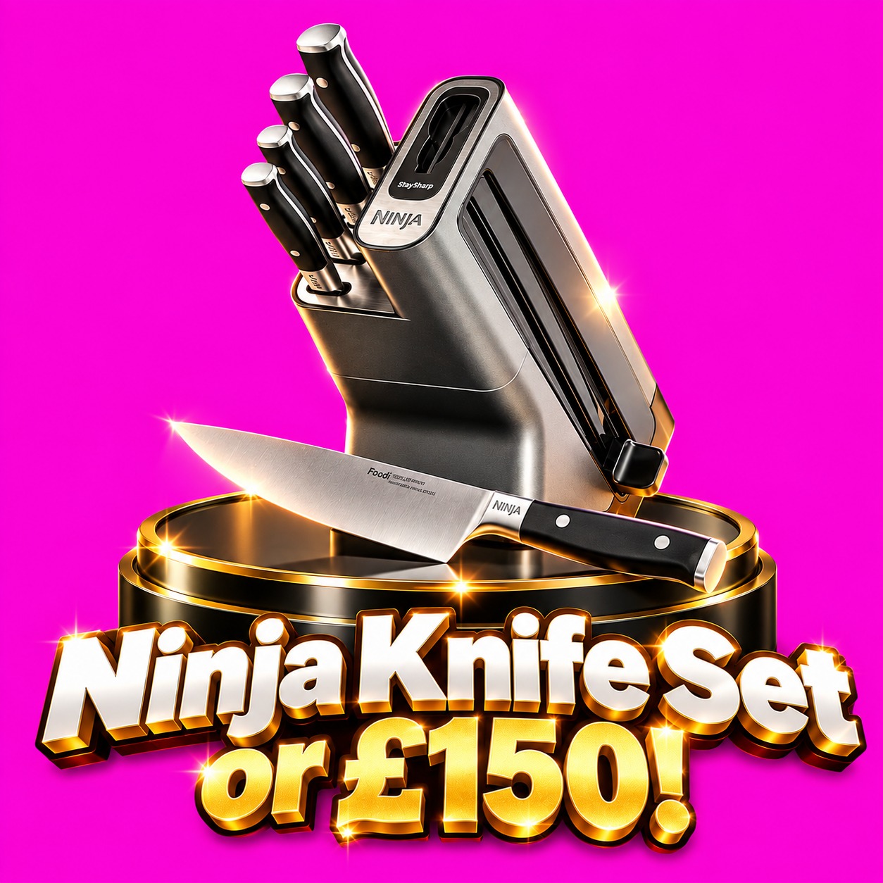 Ninja Knife Set or £150! #60