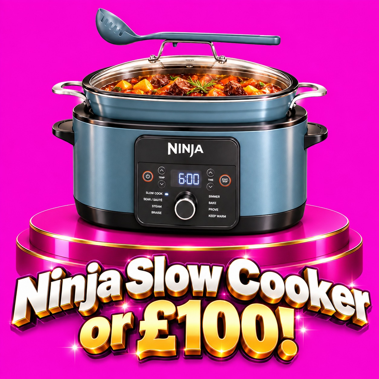 Ninja Slow Cooker or £100! #38