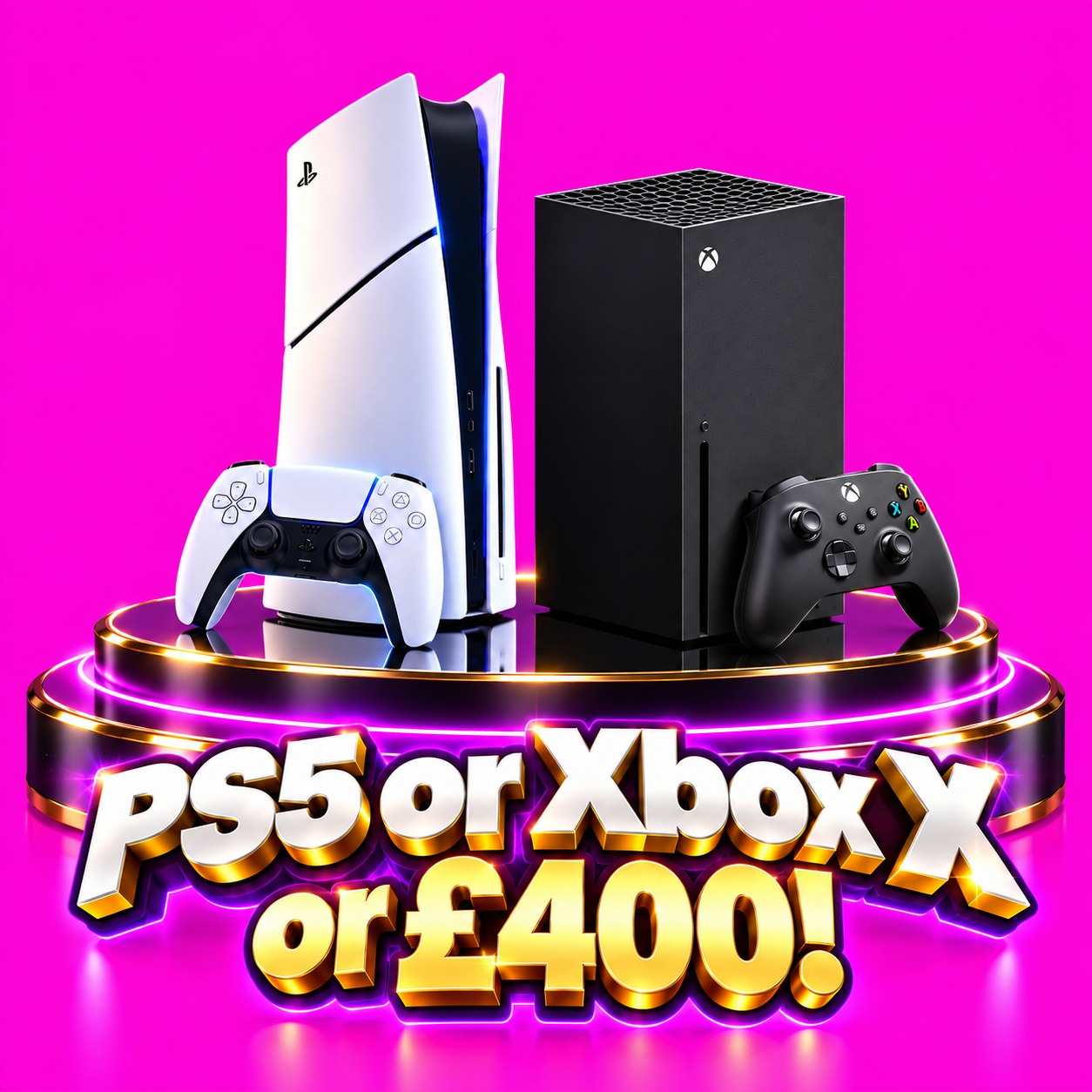 PS5 or XBOX X or £400! #6