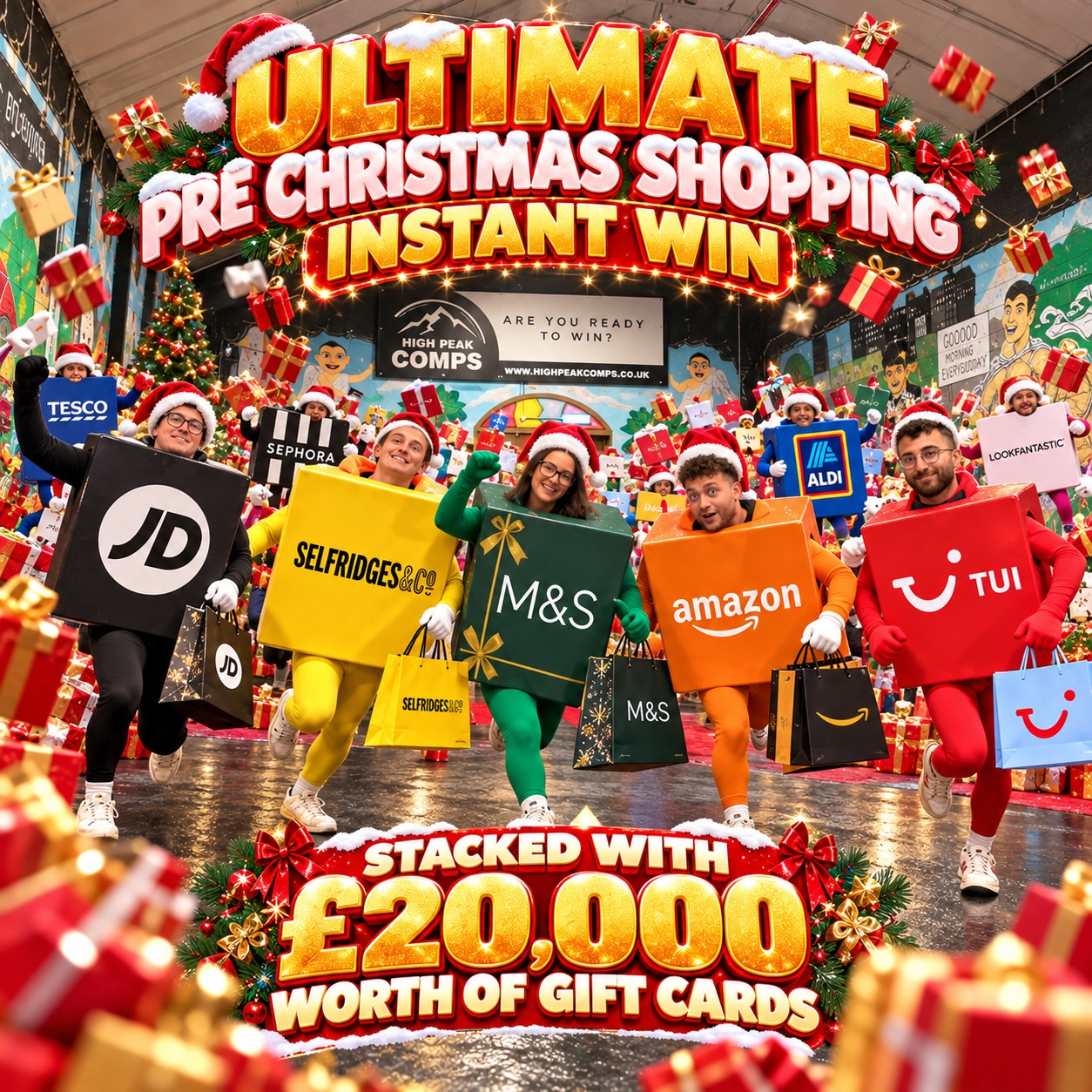 THE ULTIMATE PRE CHRISTMAS SHOPPING INSTANT WIN!