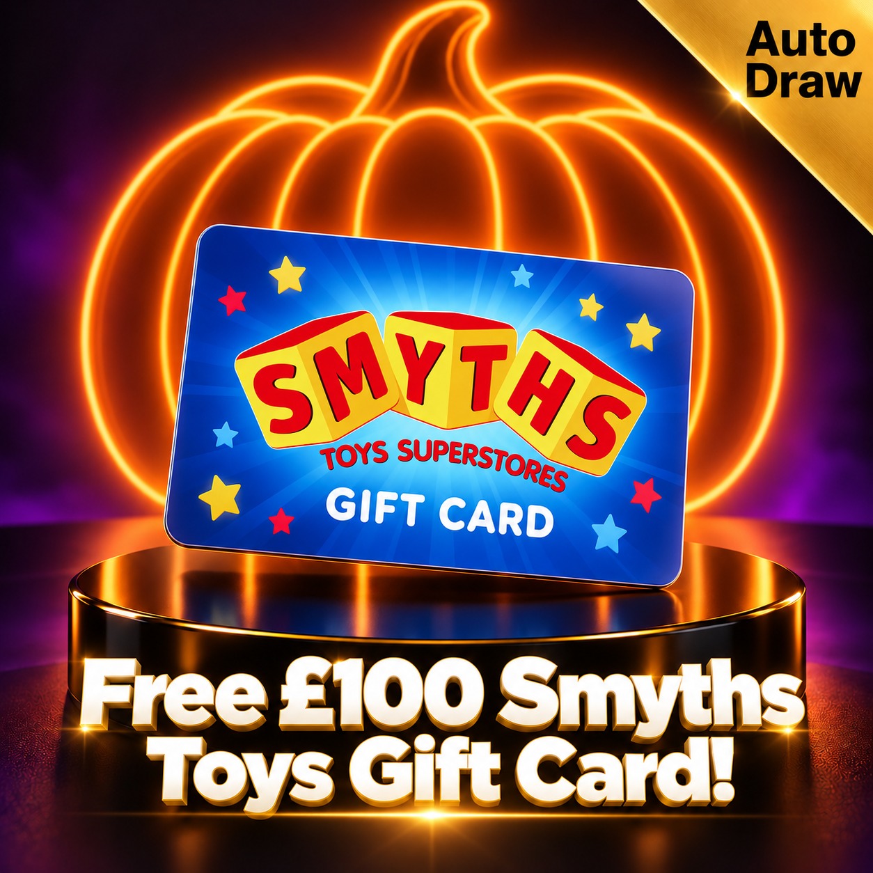 Free £100 Smyths Toys Store Gift Card! - Auto Draw