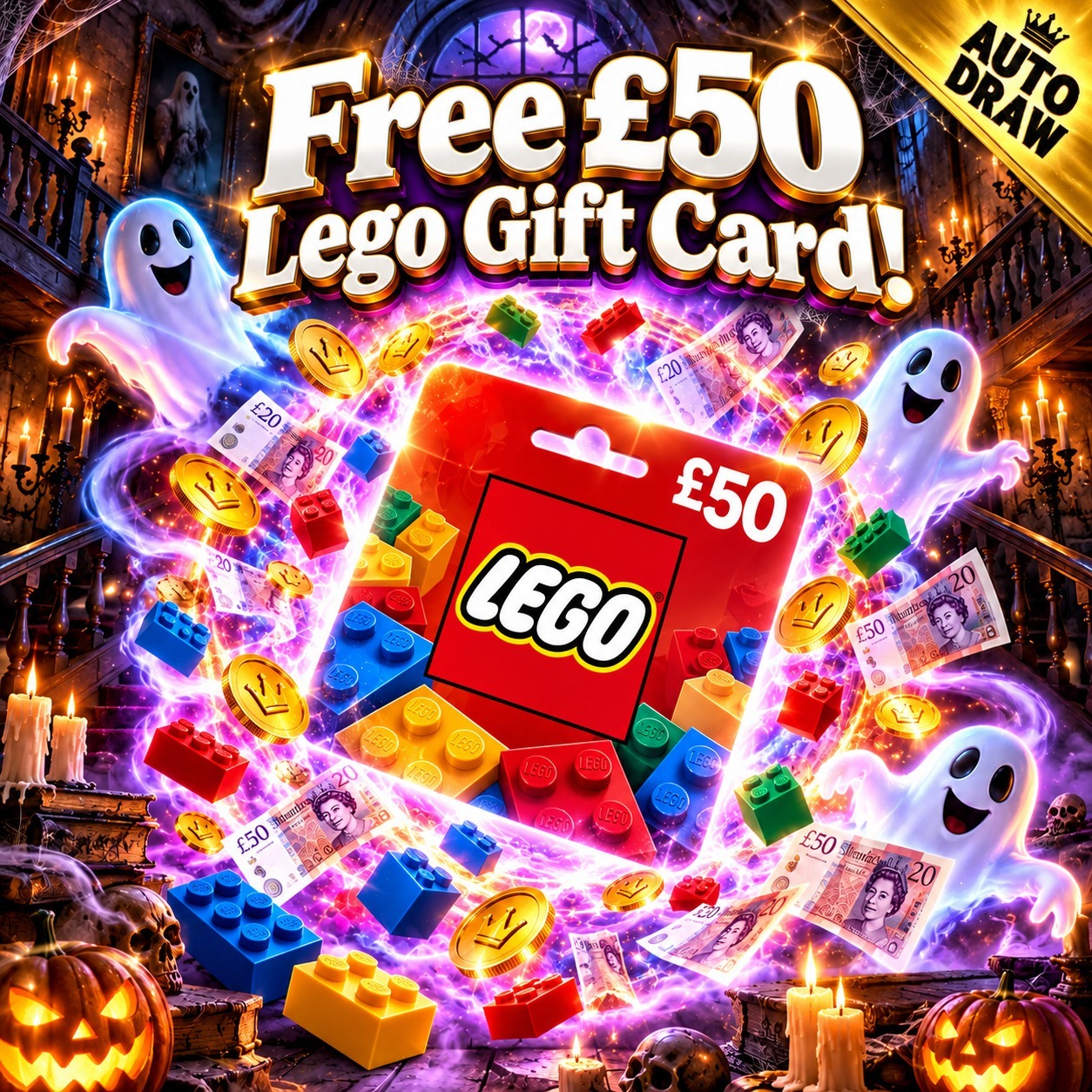 Free £50 Lego Gift Card! - Auto Draw! #10
