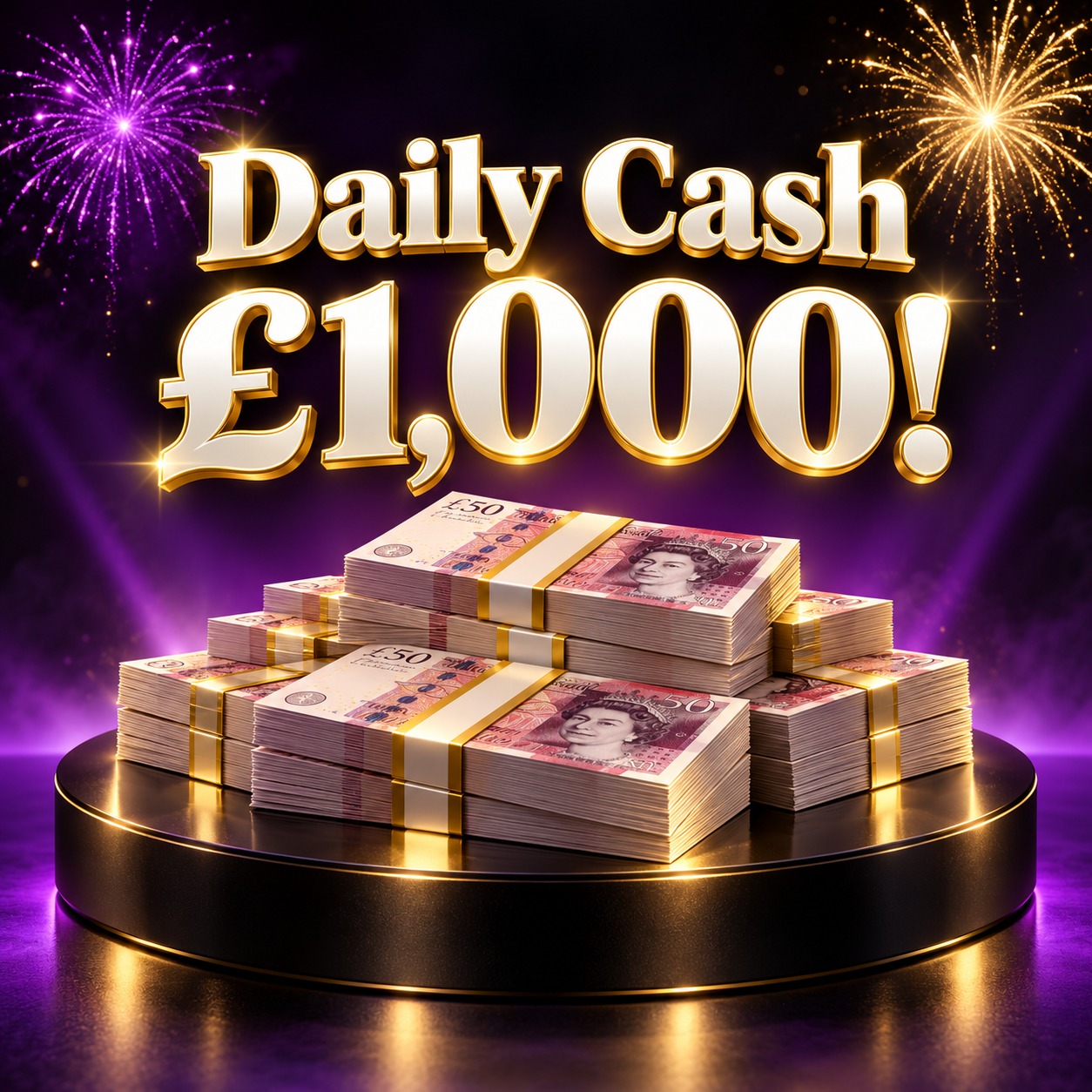 Daily Cash - £1,000! #201