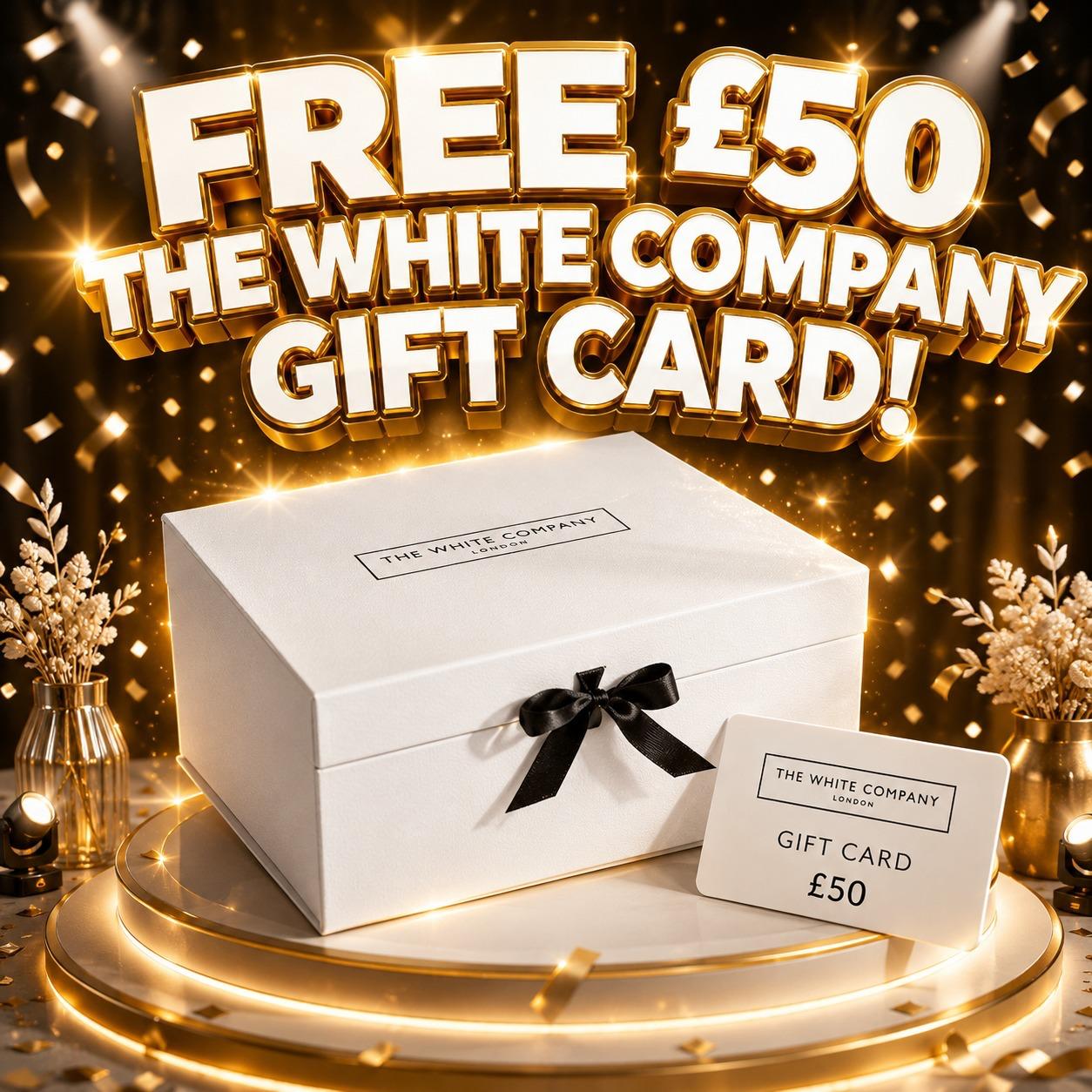 Free £50 The White Company Gift Card! - Auto Draw #4