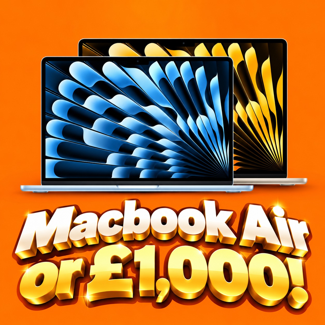 MacBook Air or £1,000!