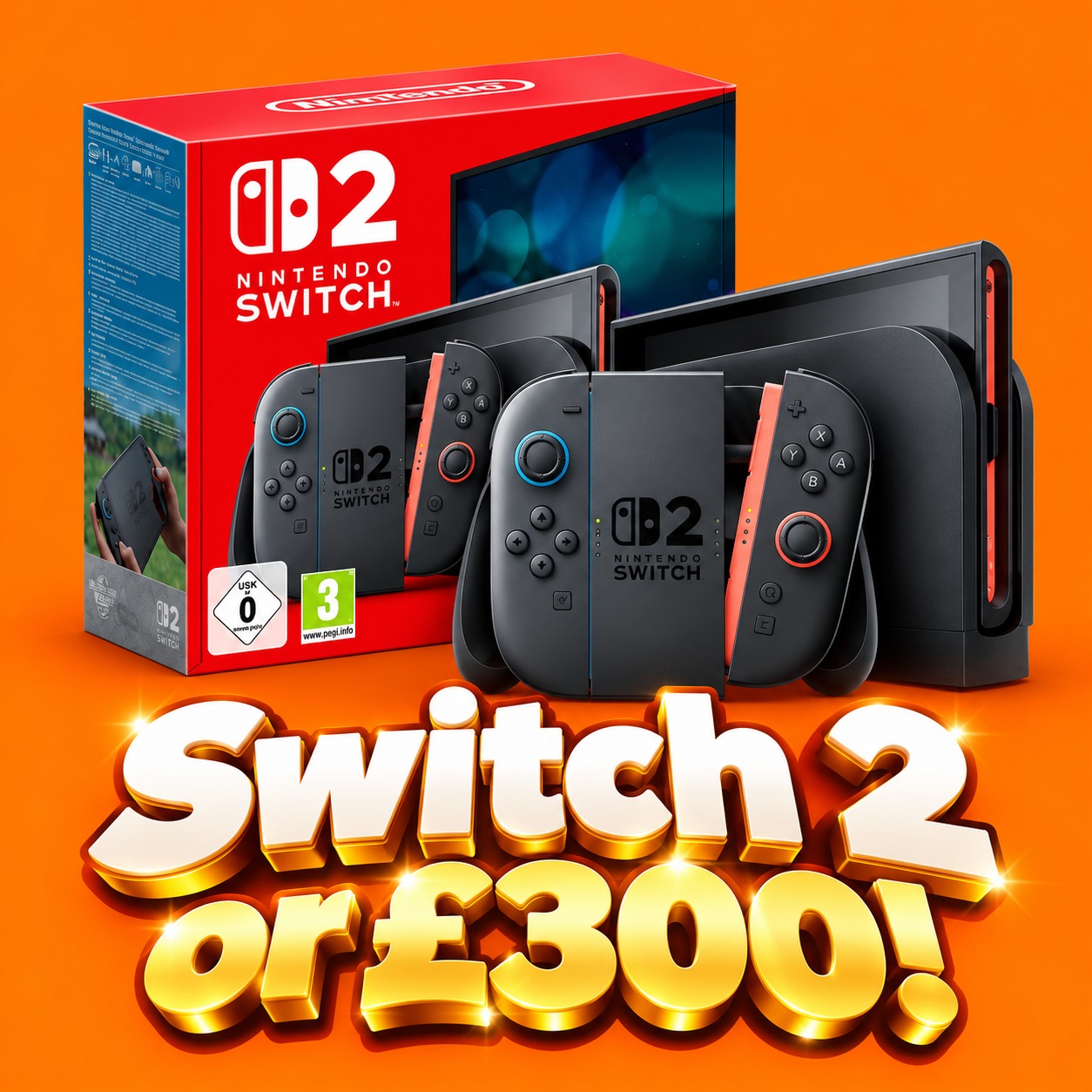 Switch 2 or £300! #12