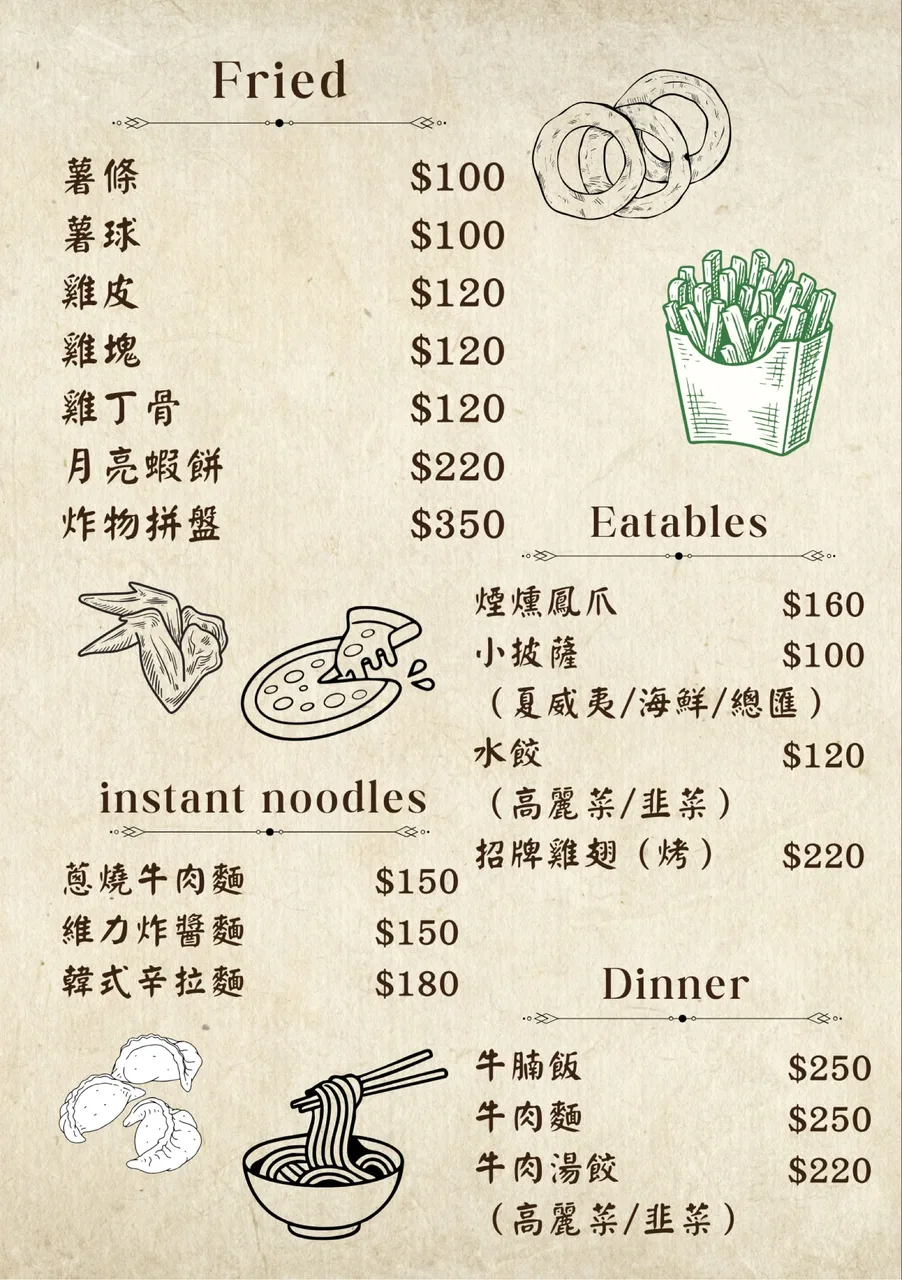 醉人餐酒館 | 暢飲吧 | 內有貓咪 菜單第 7 張，點擊放大