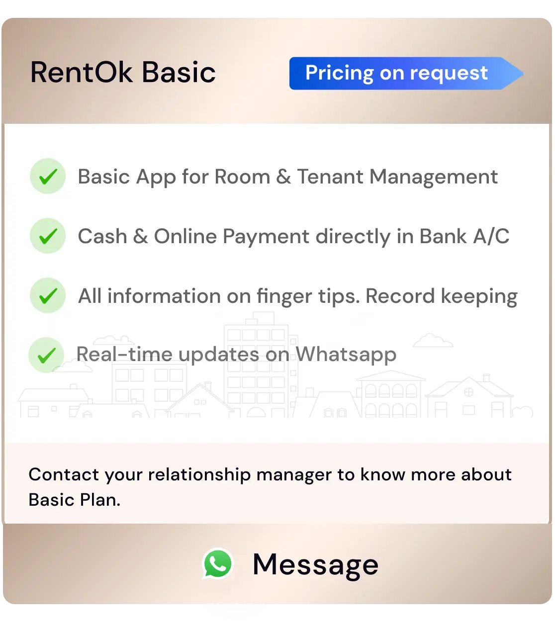 RentOk Basic Plan