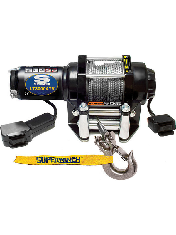 Superwinch Winch LT3000 3000 lb Capacity Roller Fairlead 12 ft Remote ...