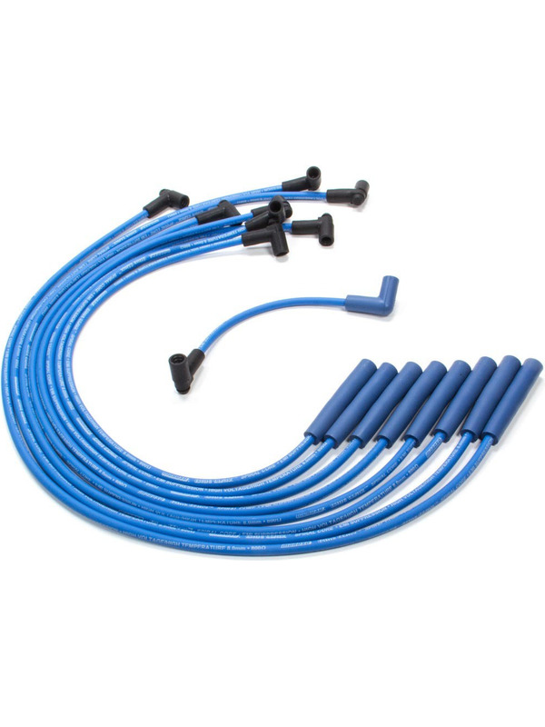 blue spark plug wires