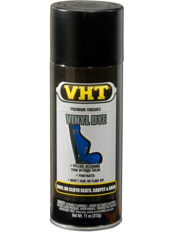 VHT Vinyl Dye Satin Black Vinyl Spray Paint (SP942) eBay