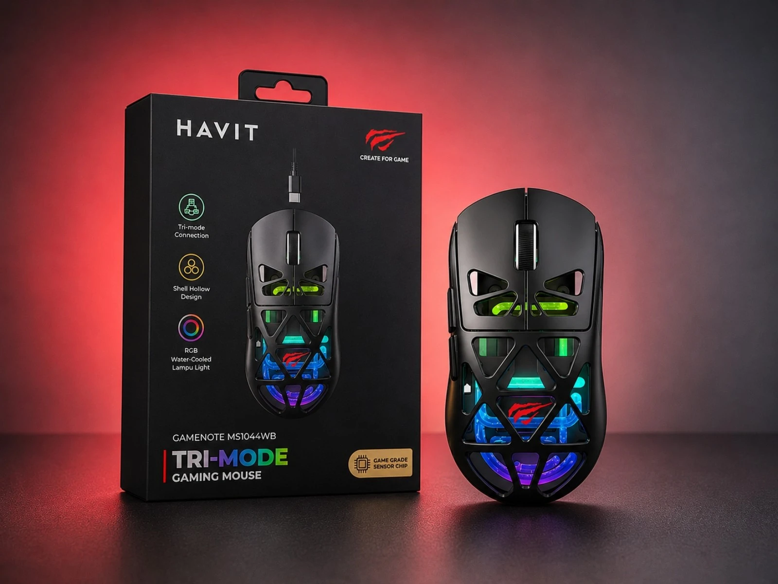 Havit MS1044WB –Tri-Mode ماوس ألعاب