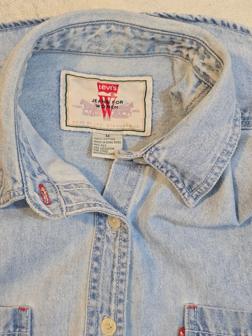 قميص جينز ليفايز   نسائي | Levi's Denim Shirt - صورة 5