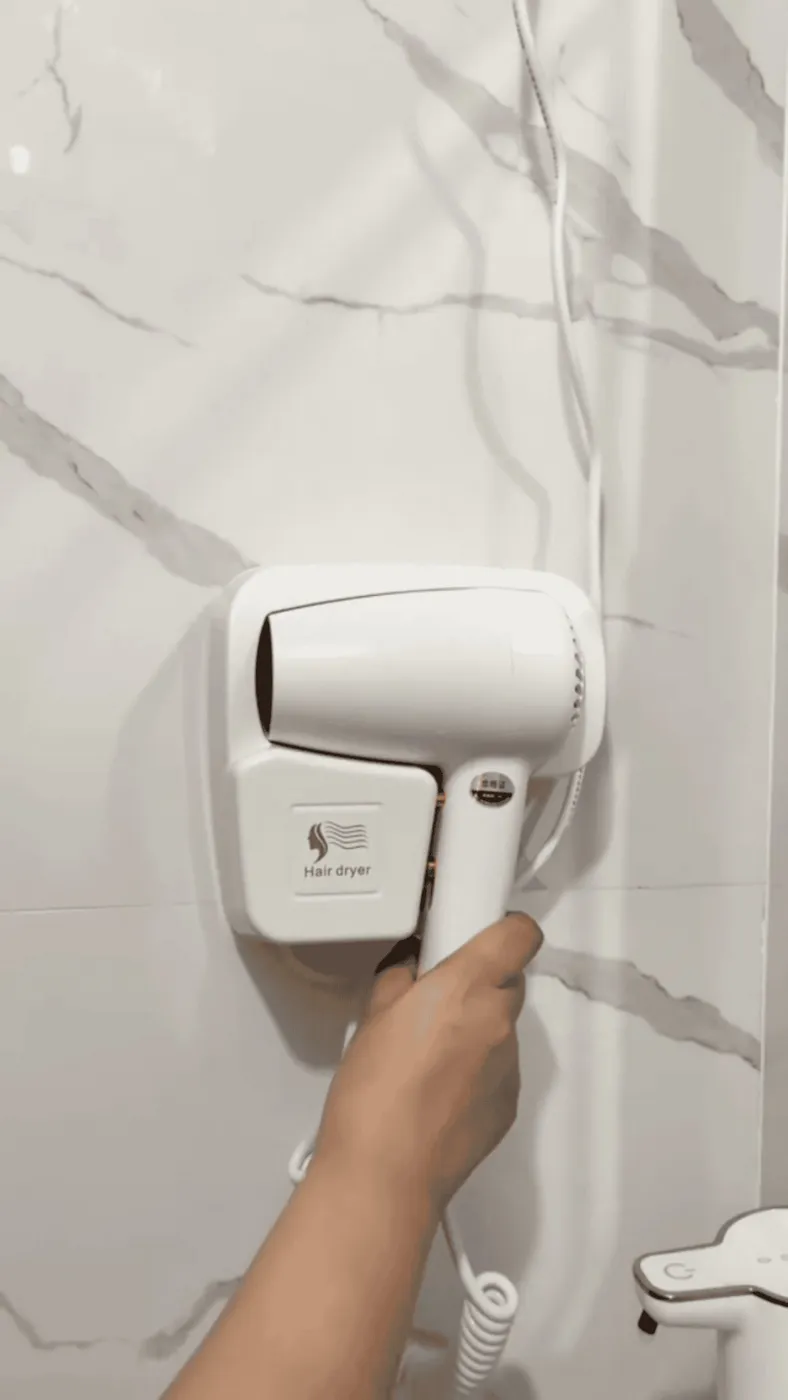 مجفف شعر جداري | Wall Mounted Hair Dryer