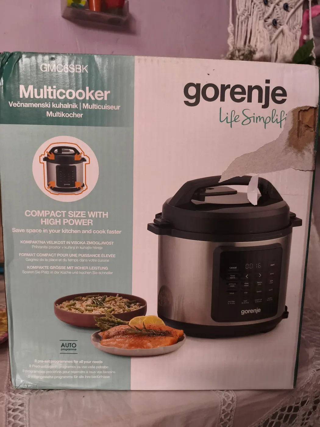 جدر طهي متعدد الاستخدامات (Multicooker) من ماركة Gorenje - جديد بالكرتونة