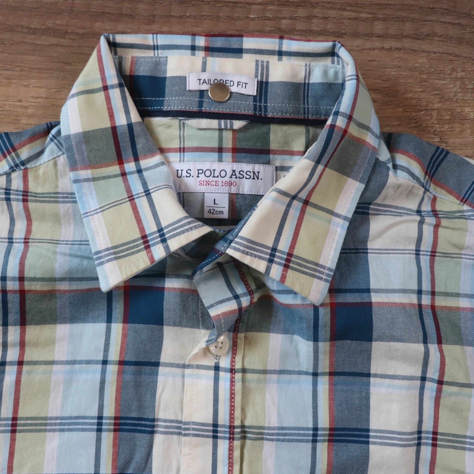 قميص رجالي كاروهات يو.اس. بولو اسن. | U.S. POLO ASSN. Men's Plaid Shirt