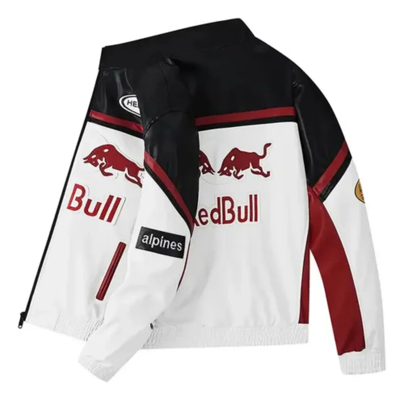 القمصلة الجلد الترند ريدبول RED BULL الشعار تطريز - صورة 3