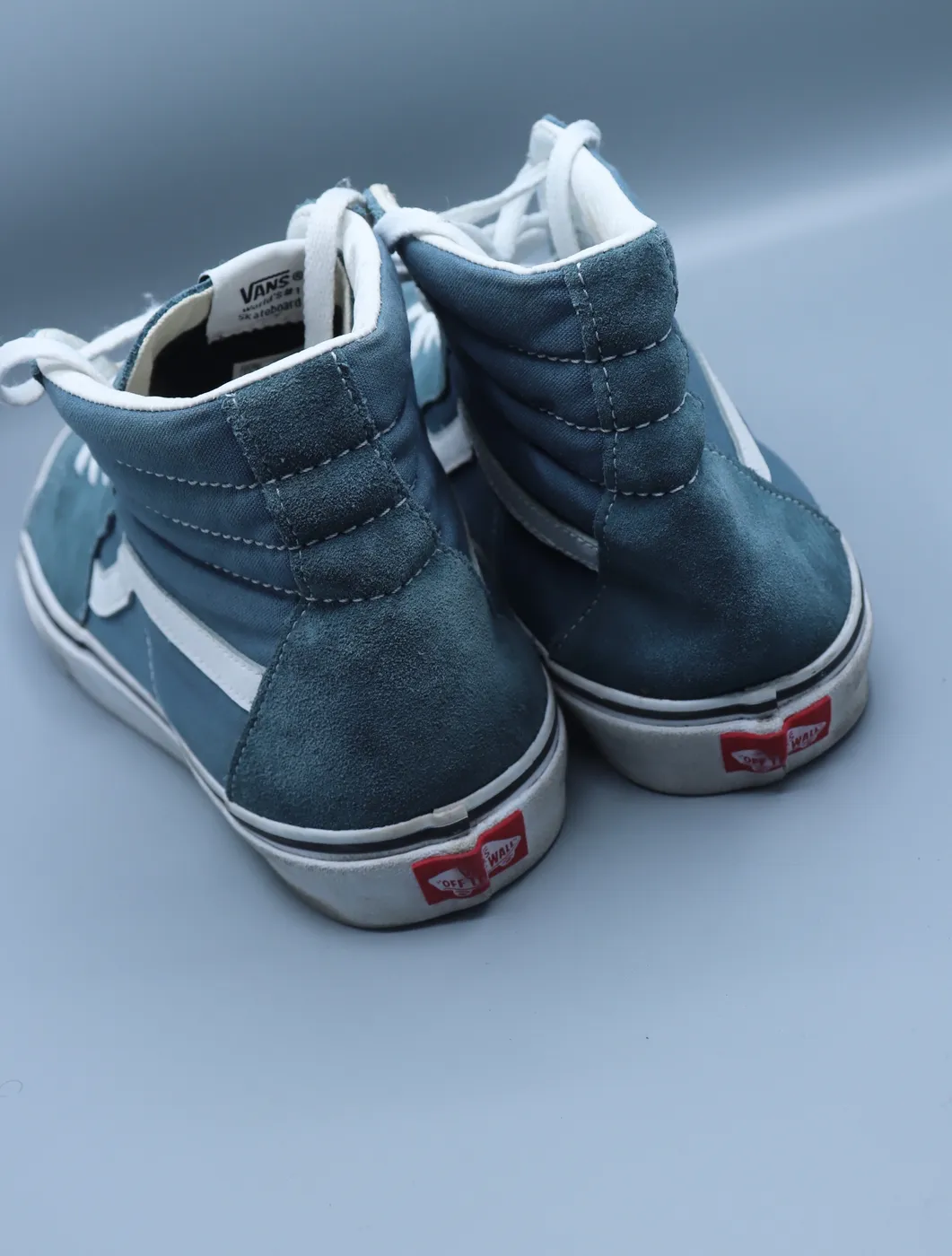 حذاء Vans Sk8-Hi أزرق - صورة 2