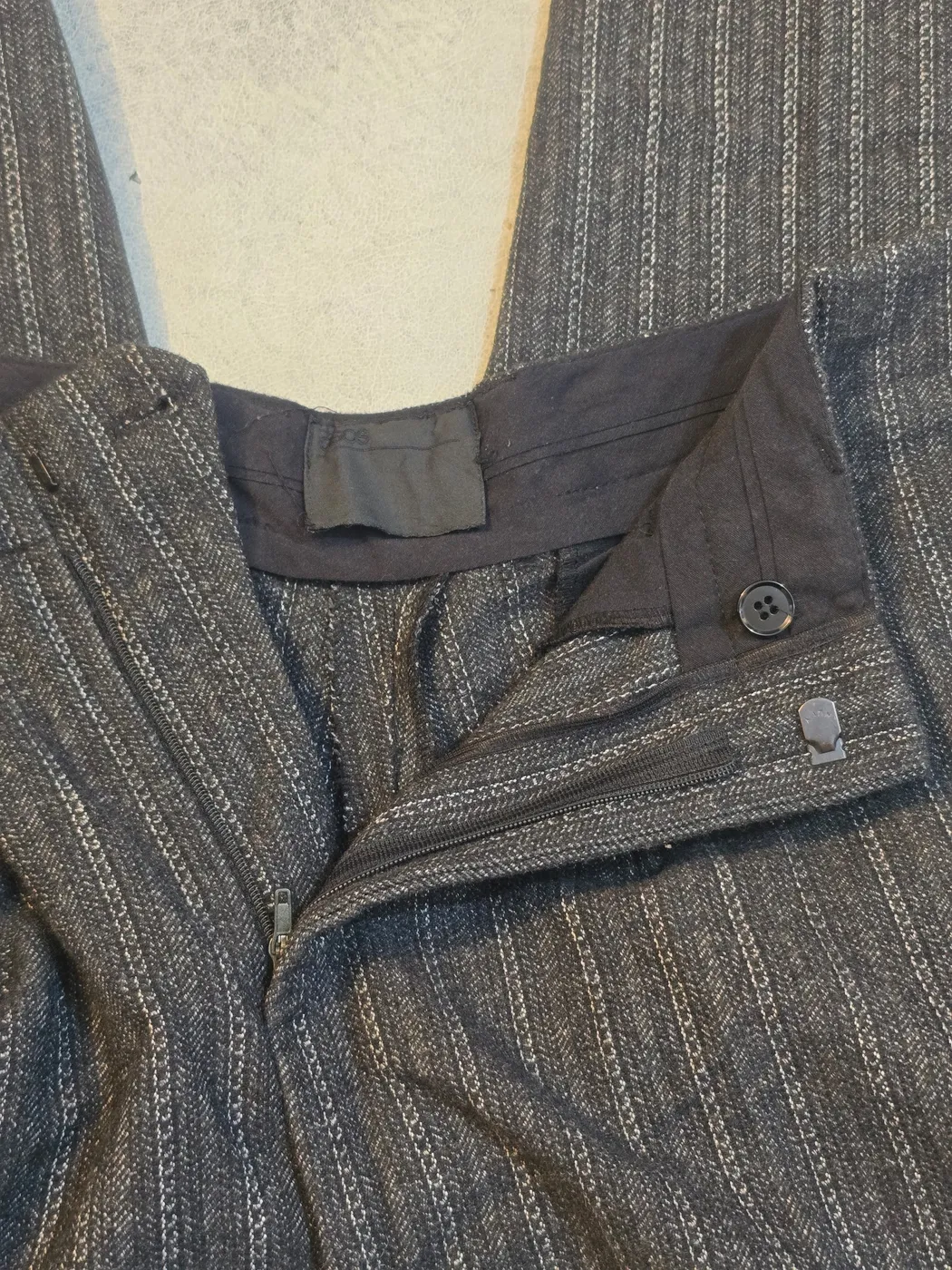 بنطرون رجالي مخطط | Men's Pinstripe Pants - صورة 4