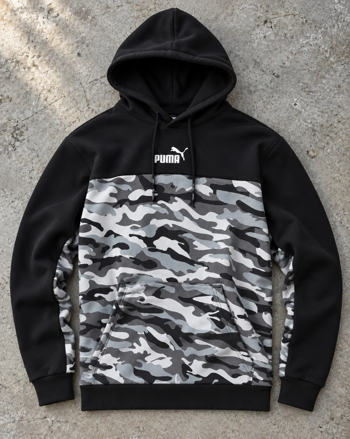 هودي PUMA بنقشة مموهة اصلي