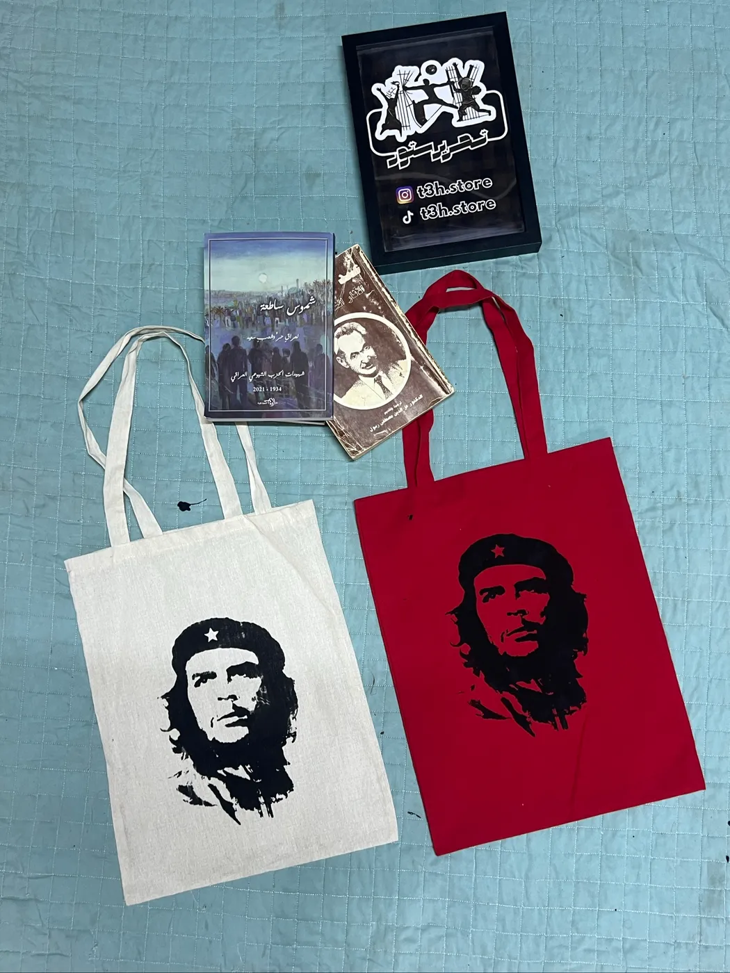 توت باك تشي جيفارا | Che Guevara Canvas Tote Bags
