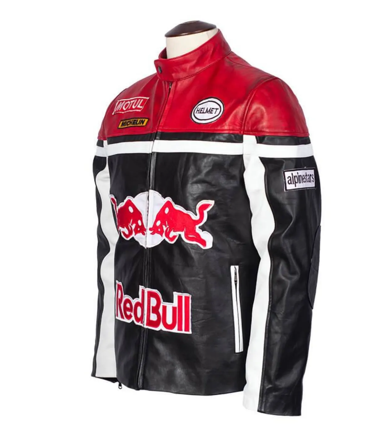 قمصلة جلد ريدبول Red Bull شعارات تطريز - صورة 5