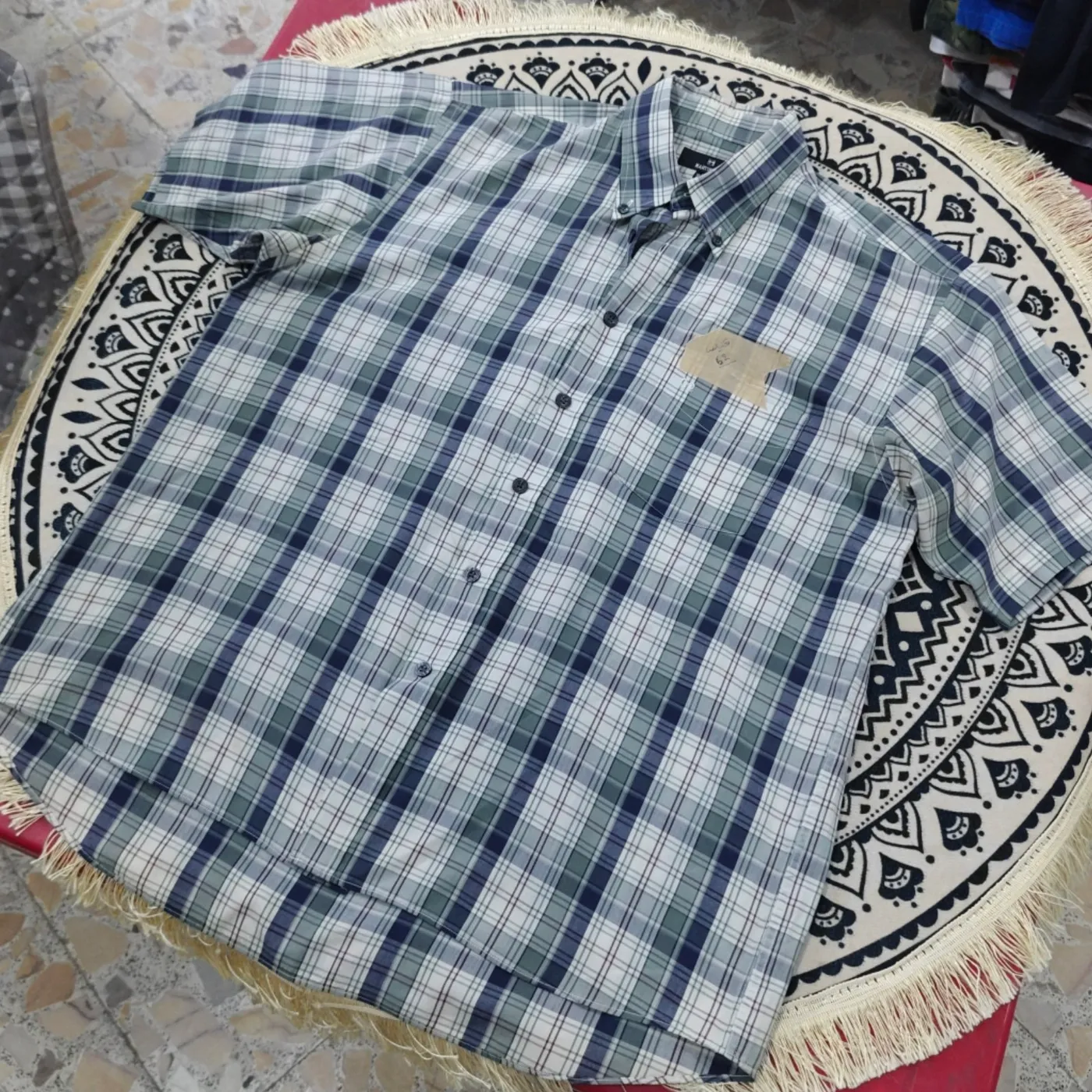 قميص رجالي كاروهات بي. إس. راف | Men's Plaid Shirt P.S. RAPH