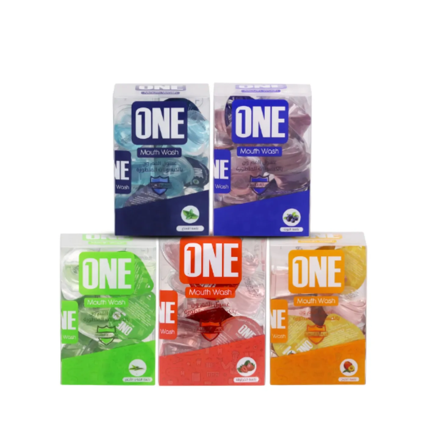غسول فم ONE كبسولات متنوعة | ONE Mouth Wash Assorted Capsules