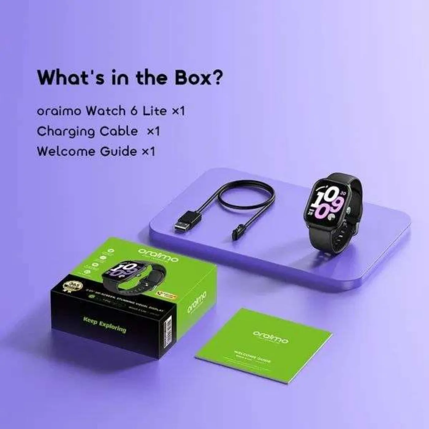 ساعة Oraimo Watch 6 Lite من أورایمو - صورة 2