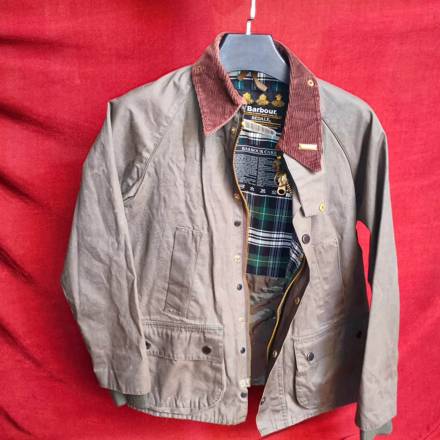 سترة/جاكيت باربور زيتي كلاسيكي أصلي – Barbour Bedale Waxed Jacket (صنع في إنجلترا) - صورة 3